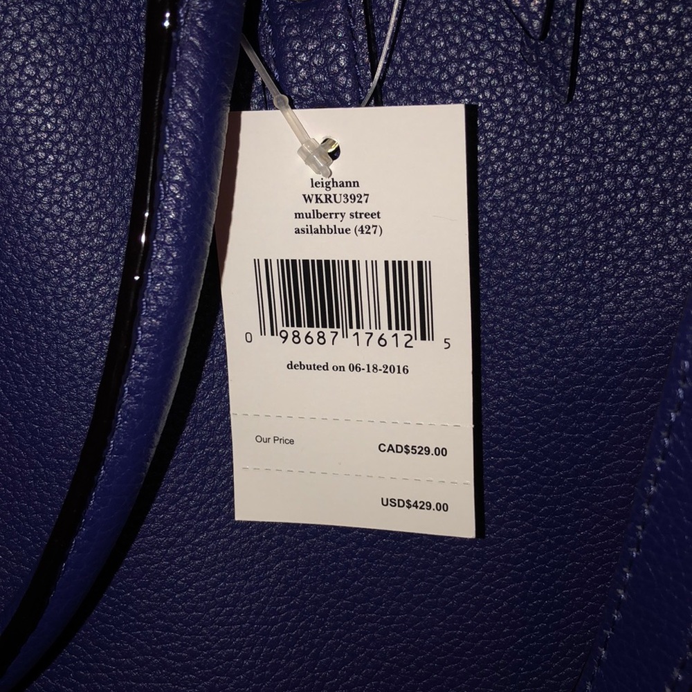 NWT Large Kate Spade Mulberry Street tote - Picture 4 of 5